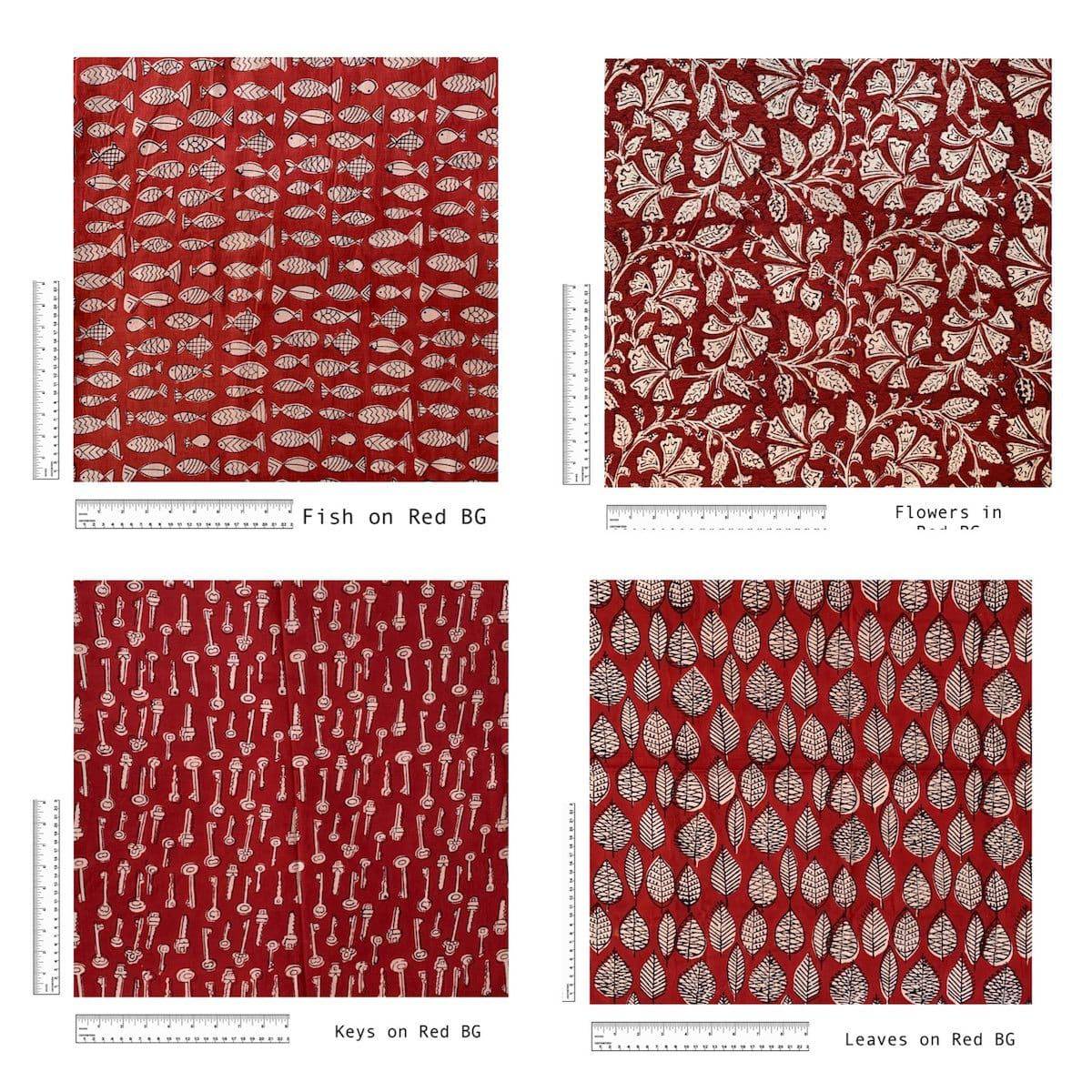 Furoshiki Fabric Gift Wraps in 100% cotton - Assorted Set of 3 | Verified Sustainable by Brown Living™