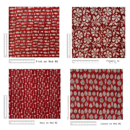 Furoshiki Fabric Gift Wraps in 100% cotton - Assorted Set of 3 | Verified Sustainable by Brown Living™