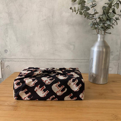 Furoshiki Fabric Gift Wraps in 100% cotton - Assorted Set of 3 | Verified Sustainable by Brown Living™