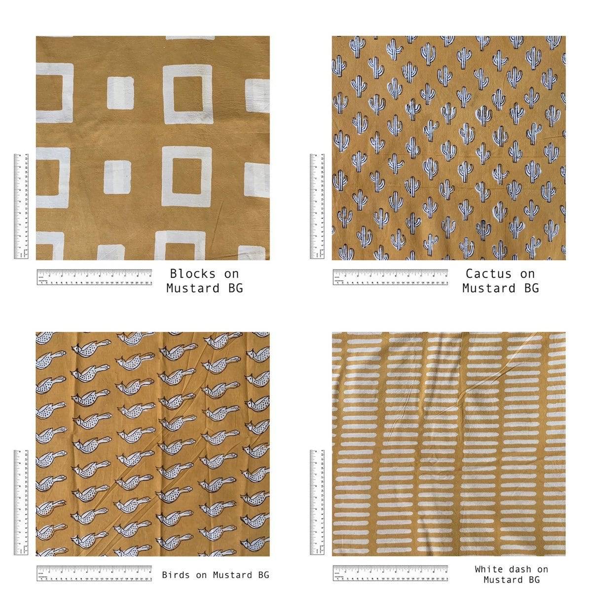 Furoshiki Fabric Gift Wraps in 100% cotton - Assorted Set of 3 | Verified Sustainable by Brown Living™