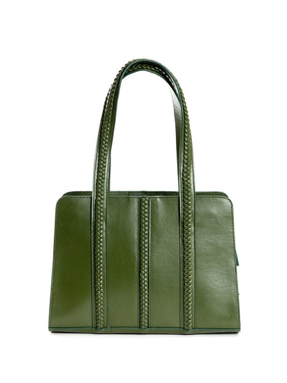 Gaia (Green) | Women's bag made with Cactus Leather | Verified Sustainable by Brown Living™