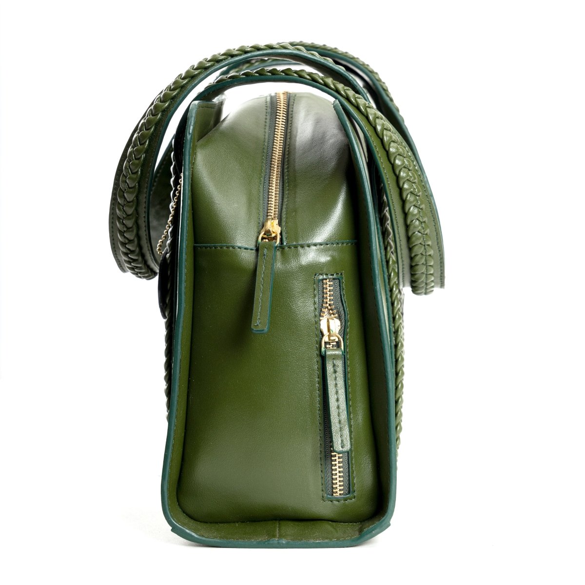 Gaia (Green) | Women's bag made with Cactus Leather | Verified Sustainable by Brown Living™