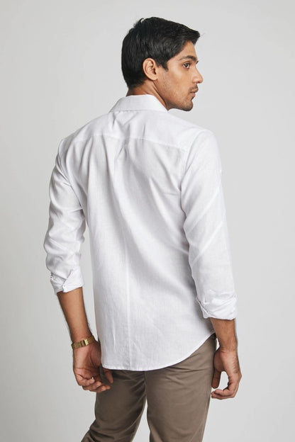 Galaxy Seam Shirt White | Verified Sustainable by Brown Living™