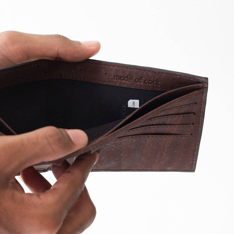 Buy Gale Men's Slimfold Wallet - Black | Shop Verified Sustainable Mens Wallet on Brown Living™