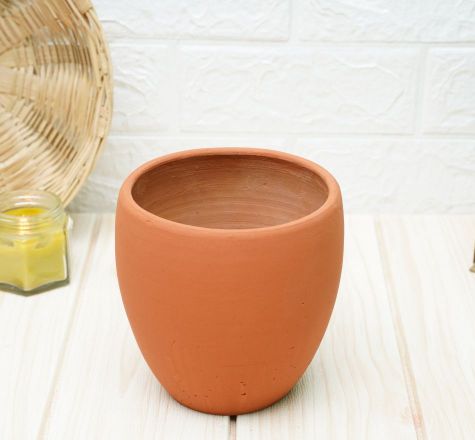 Buy Gamla for Plants | Mud Pot for Plants | Terracotta Pots for Plants | 6 Inch Pots for Plants | Shop Verified Sustainable Pots & Planters on Brown Living™