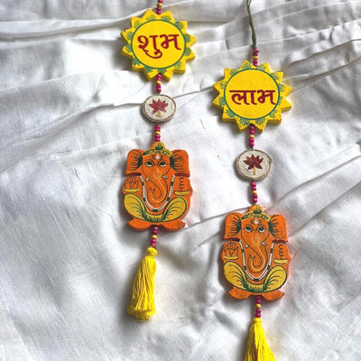 Ganesh Wall Hangings – Wall Decor on Brown Living™. SKU: GRWAH04. Img 2.