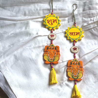 Ganesh Wall Hangings – Wall Decor on Brown Living™. SKU: GRWAH04. Img 1.