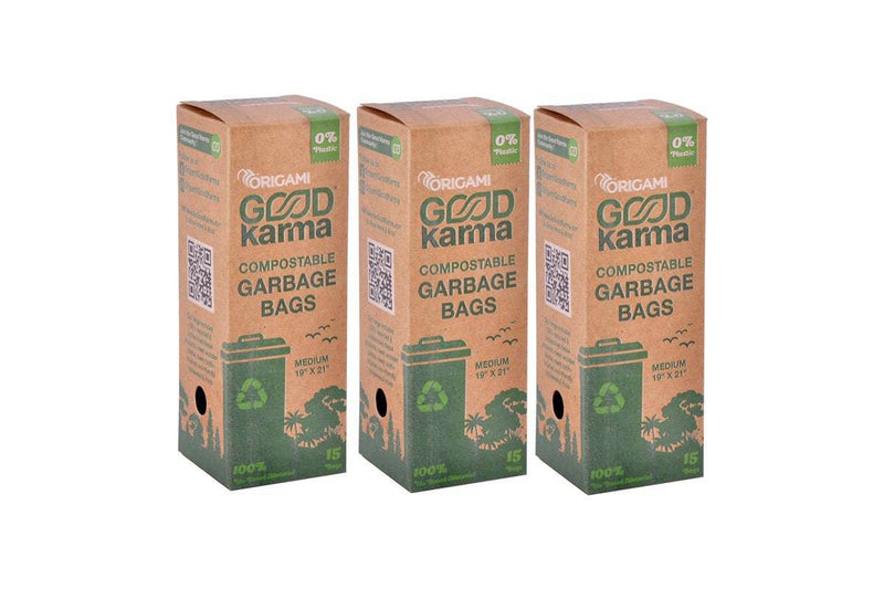 Buy Garbage bag - Medium size - Pack of 3 | Shop Verified Sustainable Cleaning Supplies on Brown Living™