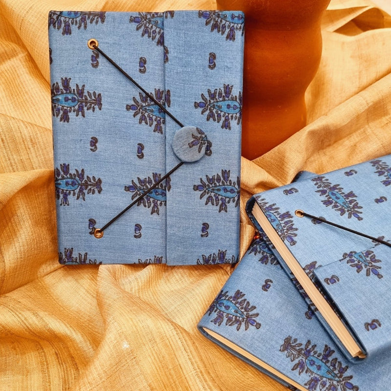 Buy Garden Fresh - Upcycled Handloom Fabric Journal | Shop Verified Sustainable Products on Brown Living