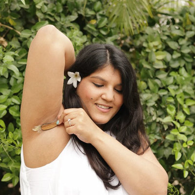 Garden of Eden Floral Deodorant - 15g | Alcohol Free – Deodorant on Brown Living™. SKU: Garden - of - eden - deo - 15. Img 3.