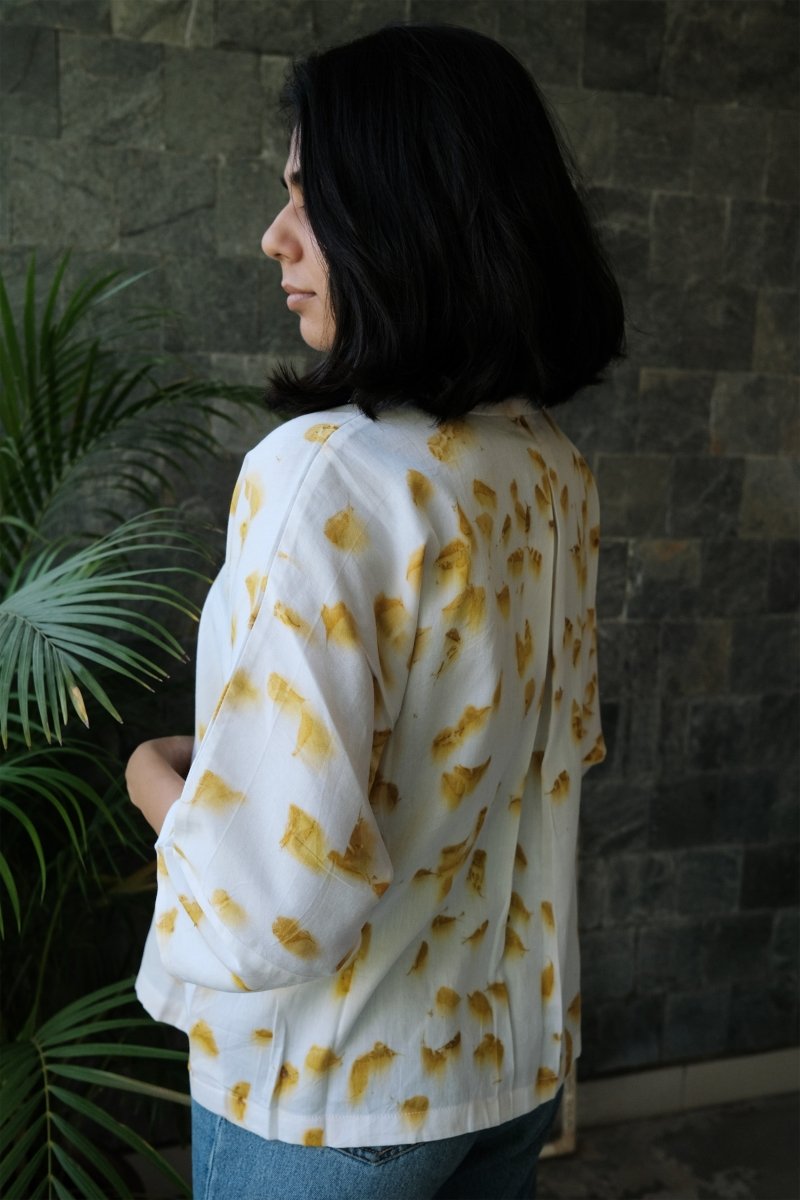 Buy Genda Botanical Shirt | One size fit | Shop Verified Sustainable Womens Shirt on Brown Living™