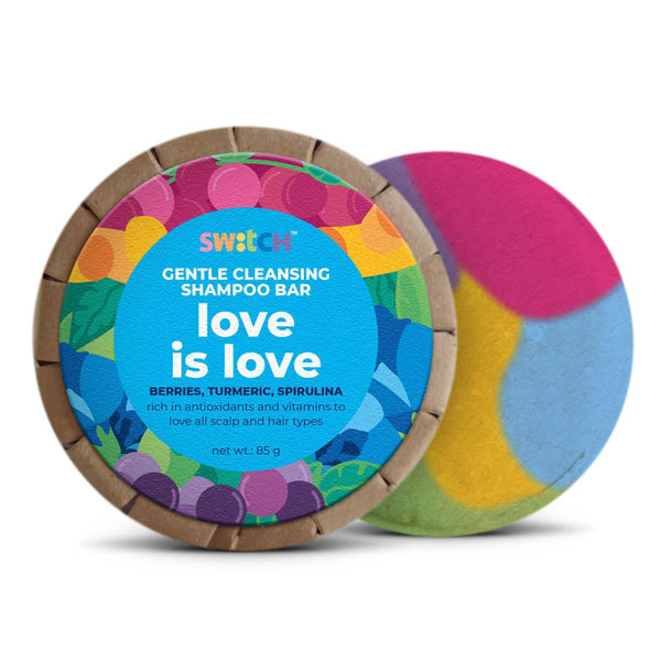 Buy Gentle Cleansing Love is Love Shampoo Bar | Shop Verified Sustainable Hair Shampoo Bar on Brown Living™