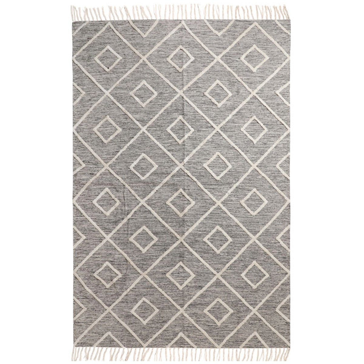 Geo - Melange Tuffted Rug | Verified Sustainable by Brown Living™