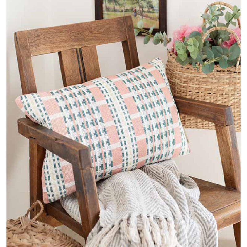 Buy Geometric Lumbar Cushion Cover | Shop Verified Sustainable Products on Brown Living