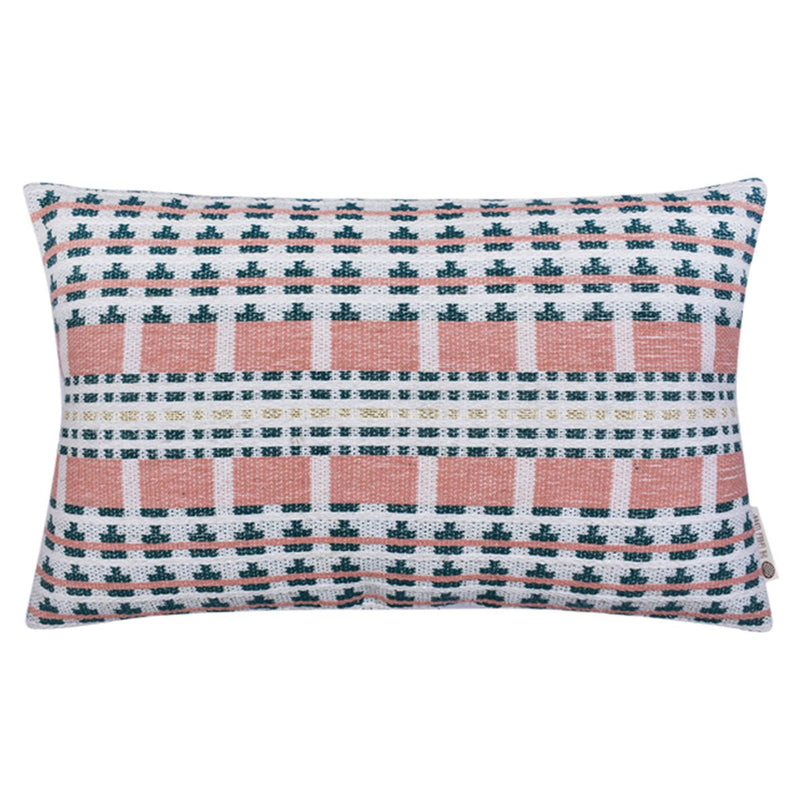 Buy Geometric Lumbar Cushion Cover | Shop Verified Sustainable Covers & Inserts on Brown Living™