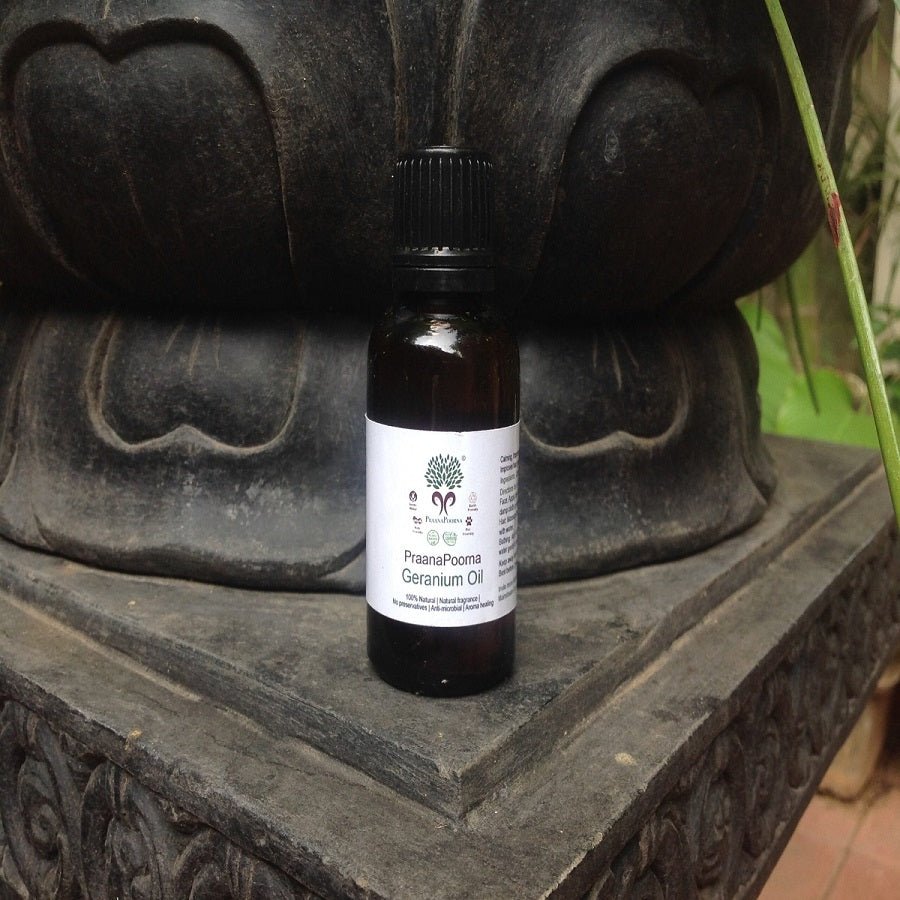 Geranium Oil - 30 ml | Verified Sustainable by Brown Living™