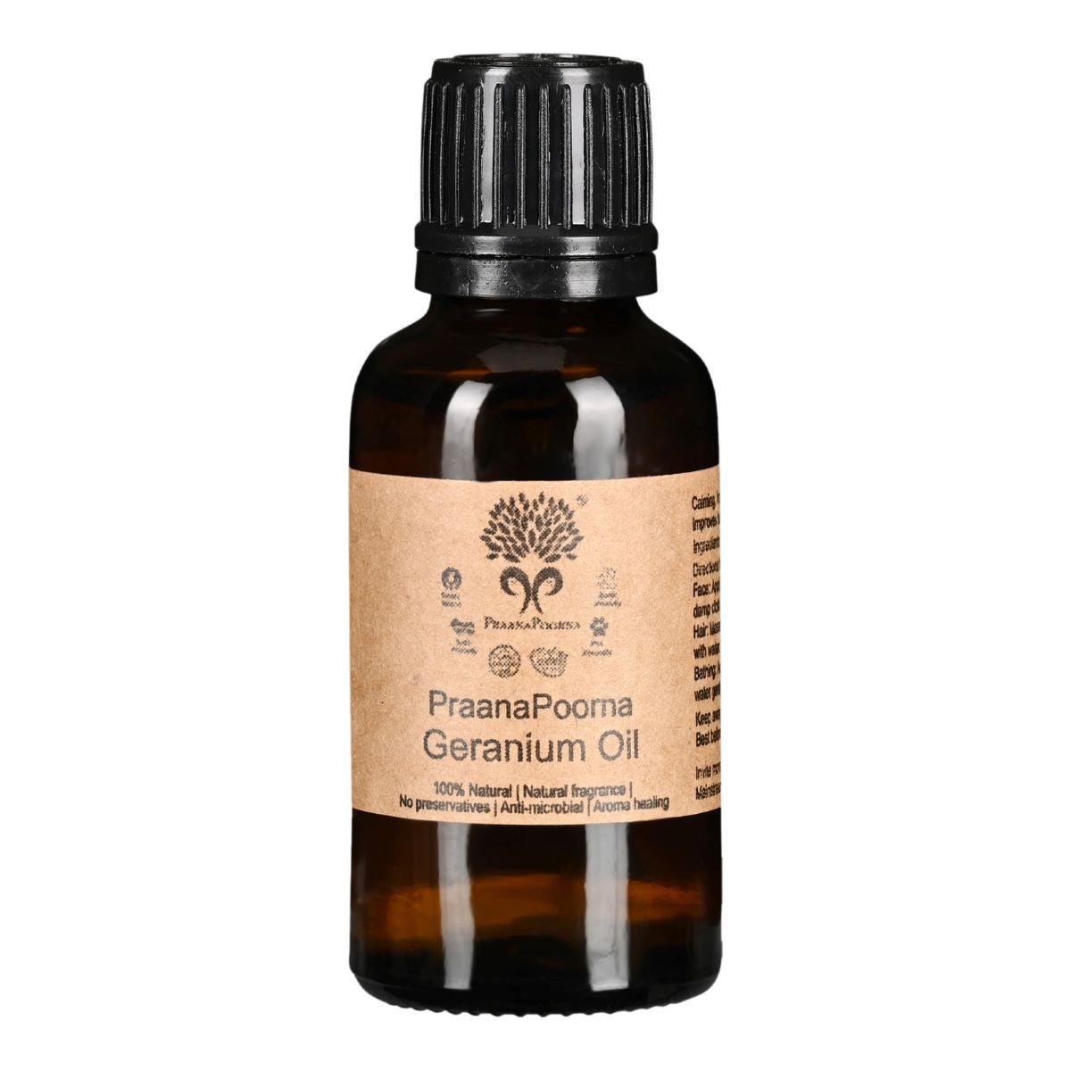 Geranium Oil - 30 ml | Verified Sustainable by Brown Living™