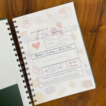 Buy Get Cookin' Recipe Journal | Shop Verified Sustainable Products on Brown Living