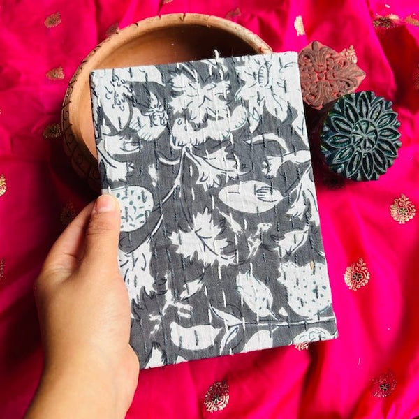 Buy Ghane Badal- Upcycled Fabric Journal-Hard-Bound | Shop Verified Sustainable Notebooks & Notepads on Brown Living™