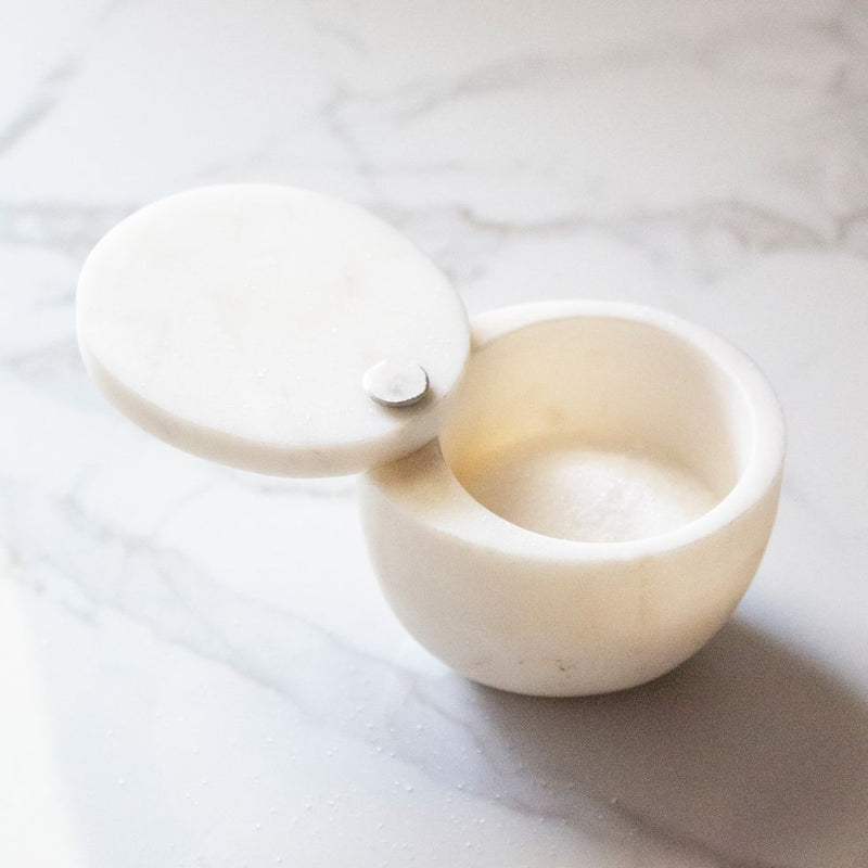 Buy Gibbous Pinch Marble Bowl | Shop Verified Sustainable Products on Brown Living