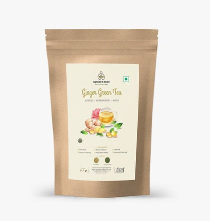 Ginger Green Tea (500 g) | Verified Sustainable by Brown Living™