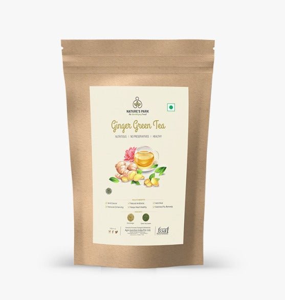 Buy Ginger Green Tea (500 g) | Shop Verified Sustainable Tea on Brown Living™