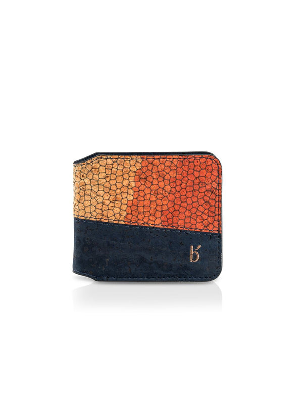 Buy Giri Cork Men's Wallet - Prussian Blue | Shop Verified Sustainable Products on Brown Living