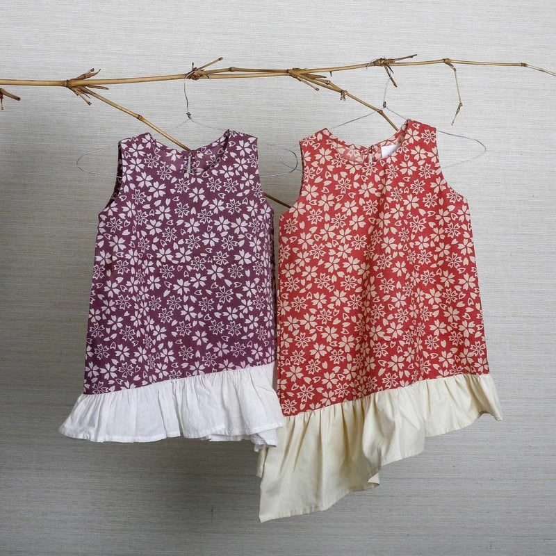 Buy Girls Voila Dress - Berry Purple | Shop Verified Sustainable Kids Frocks & Dresses on Brown Living™