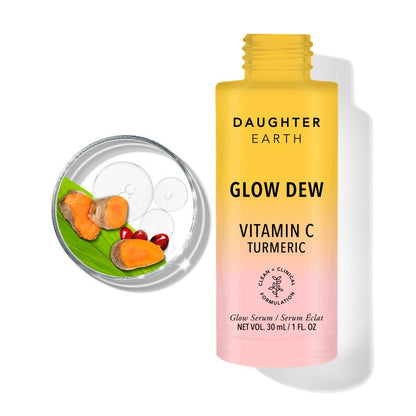 Glow Dew - Vitamin C Turmeric Serum | Verified Sustainable by Brown Living™