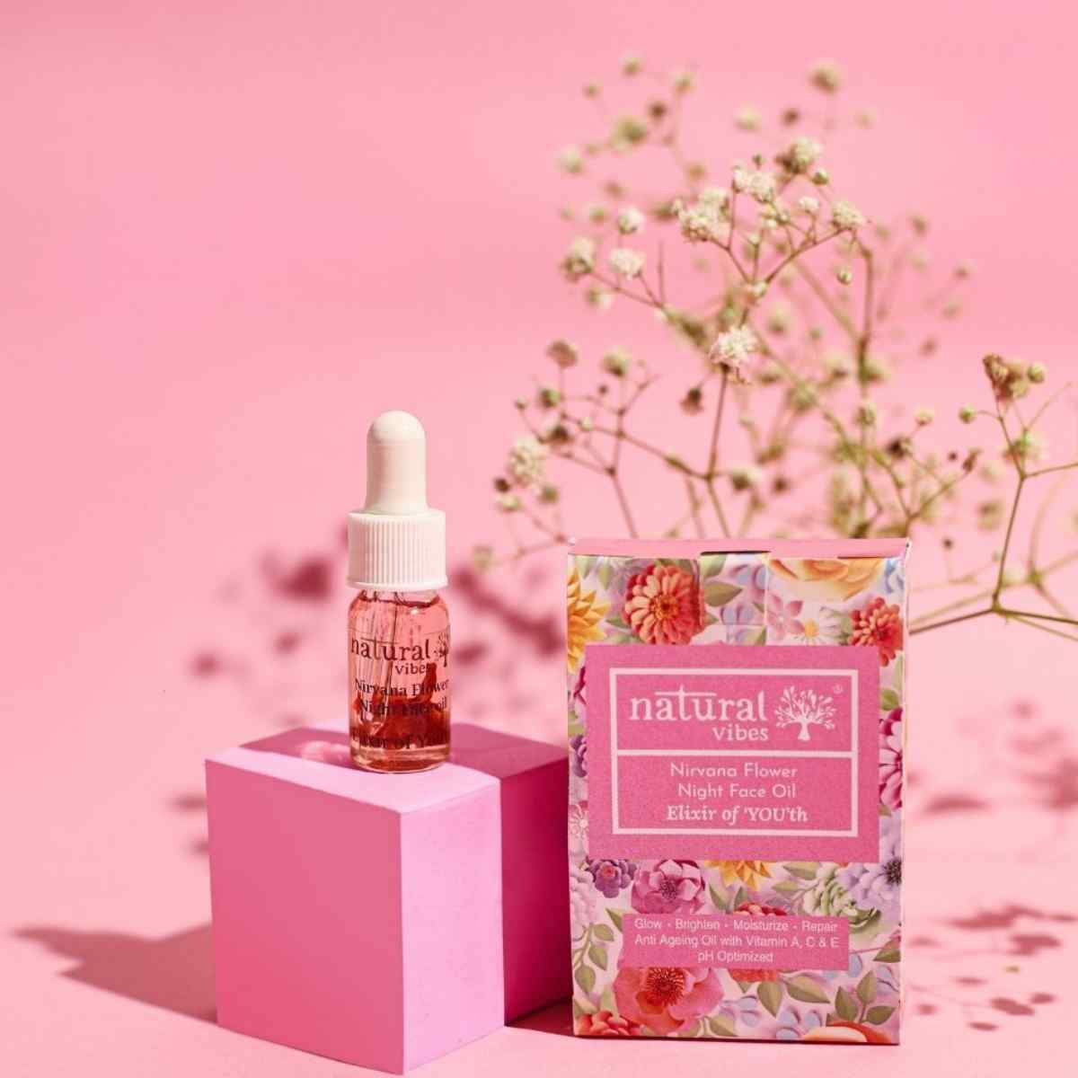 Glow Getter Gift Set with Rose Quartz Gua Sha – Massager by Natural Vibes available on Brown Living™. . SKU: 063 - 08507 - NV_gift_rose_guasha_oils. Img 3.