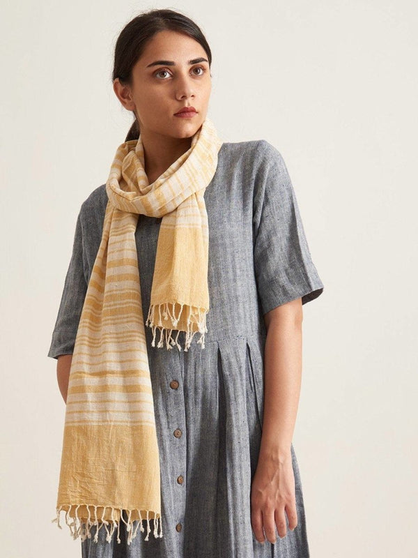 Buy Go Summer Striped Scarf | Shop Verified Sustainable Womens Scarf on Brown Living™