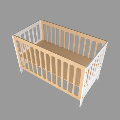 Gold Cherry | Wooden Crib - Large | Verified Sustainable by Brown Living™