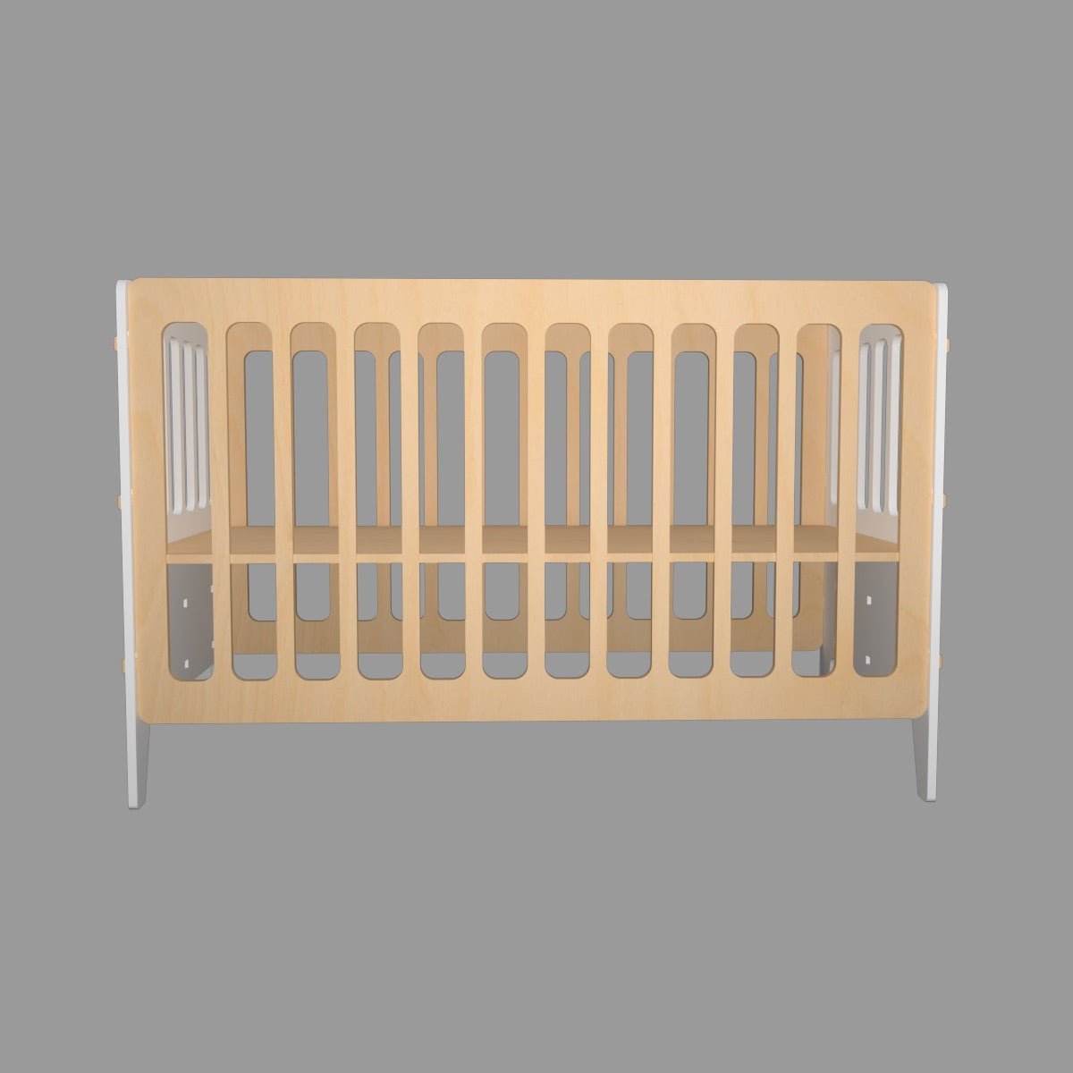 Gold Cherry | Wooden Crib - Large | Verified Sustainable by Brown Living™