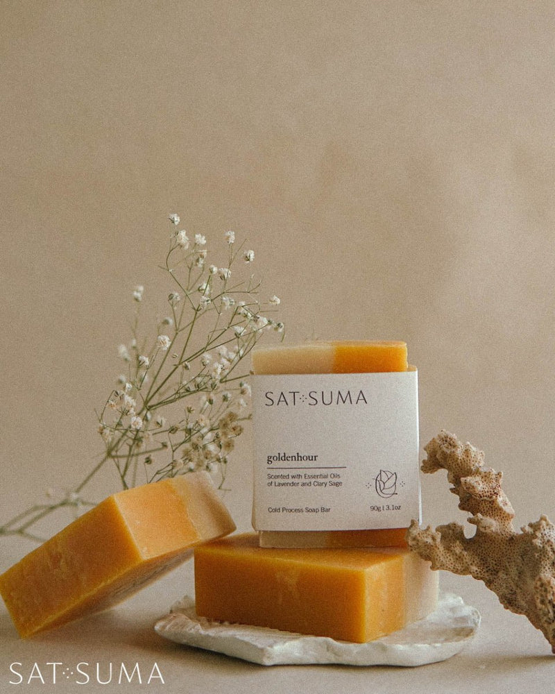 Buy Goldenhour | Cold Process Soap | Soothe | Shop Verified Sustainable Body Soap on Brown Living™