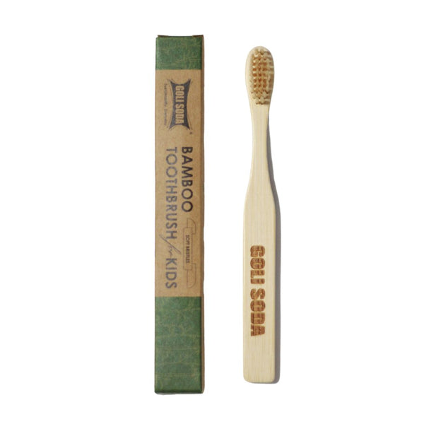 Buy Goli Soda Bamboo Toothbrush For Kids (Pack Of 1) | Shop Verified Sustainable Tooth Brush on Brown Living™