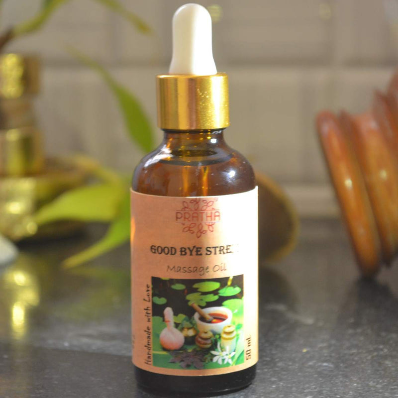Buy Good bye Stress Massage oil | Shop Verified Sustainable Products on Brown Living