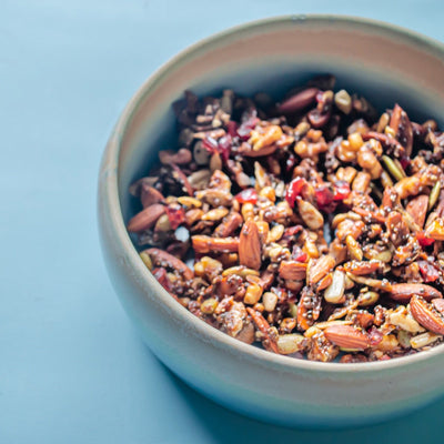 Grain - Free Granola | Heathy Gluten Free Granola – Cereal & Meusli on Brown Living™. SKU: TME - 04 - 250. Img 6.