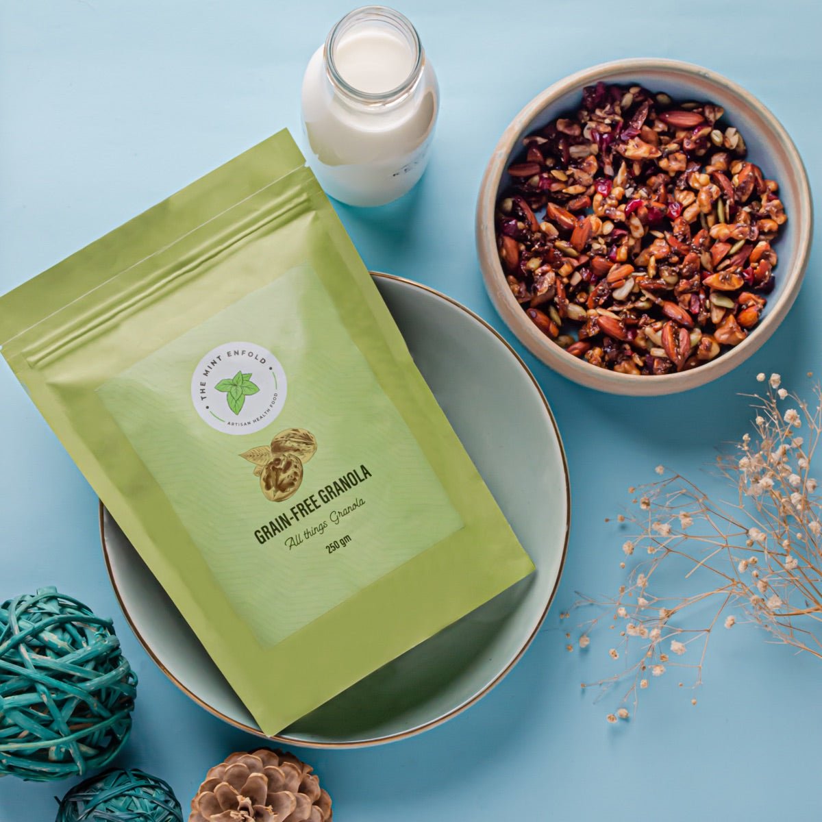 Grain - Free Granola | Heathy Gluten Free Granola | Verified Sustainable by Brown Living™