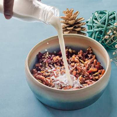 Grain - Free Granola | Heathy Gluten Free Granola – Cereal & Meusli on Brown Living™. SKU: TME - 04 - 250. Img 5.