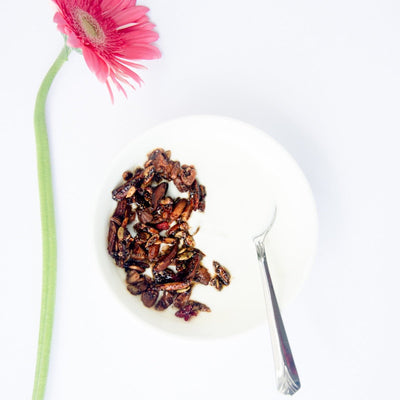 Grain - Free Granola | Heathy Gluten Free Granola – Cereal & Meusli on Brown Living™. SKU: TME - 04 - 250. Img 7.