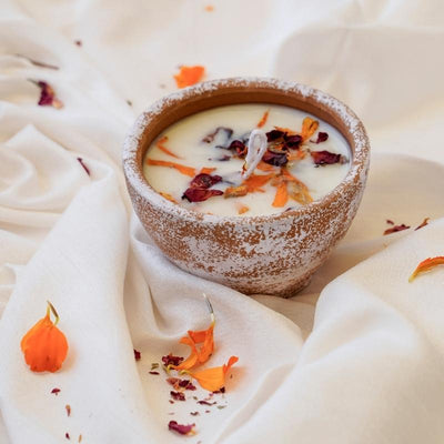 Gratitude Candle – Candles & Fragrances on Brown Living™. SKU: GRCAN01. Img 1.