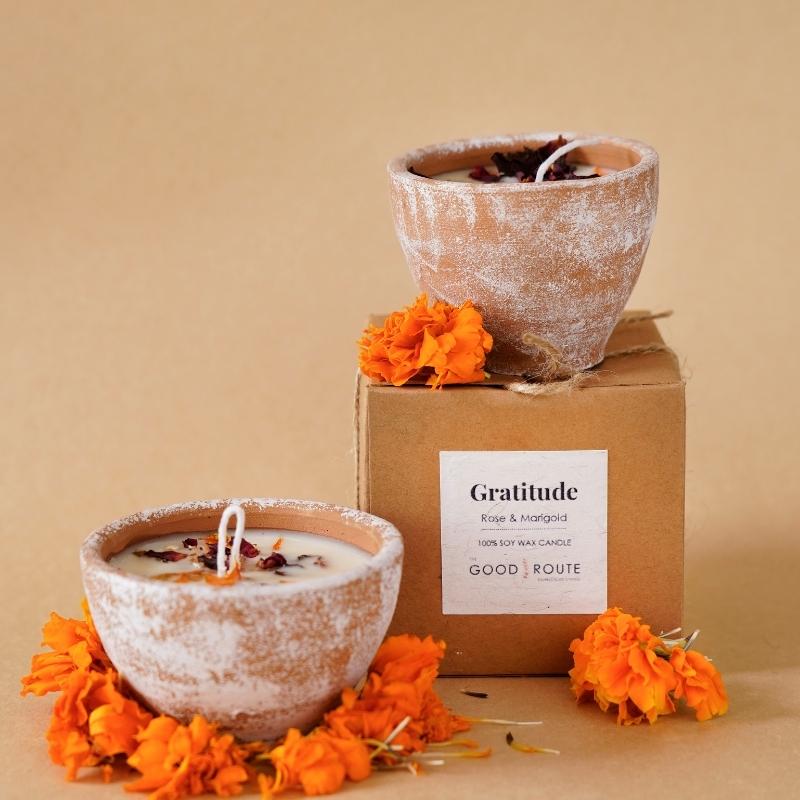 Buy Gratitude Candle | Shop Verified Sustainable Candles & Fragrances on Brown Living™