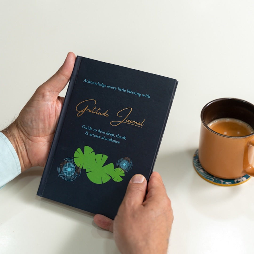 Gratitude Journal - Dark blue | Verified Sustainable by Brown Living™