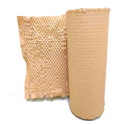 GreenWrap Eco - Friendly Honeycomb Wrap 380mmX100Mtrs Expands 70% | Verified Sustainable by Brown Living™