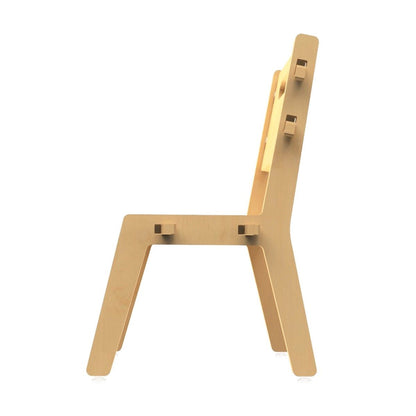 Grey Guava Childrens Wooden Chair | Verified Sustainable by Brown Living™