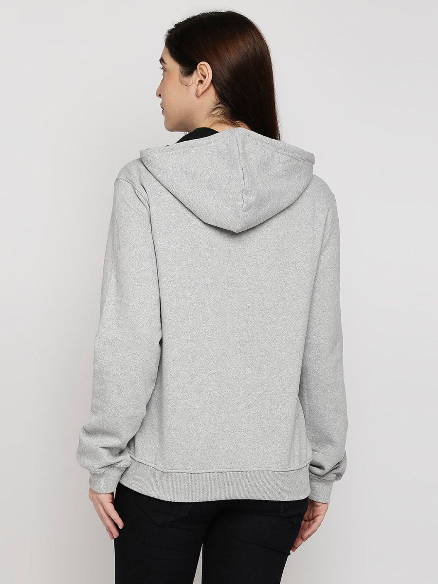 Grey Relaxed Fit Hoodie | Recycled Polyester + Recycled Cotton Blend | Verified Sustainable by Brown Living™