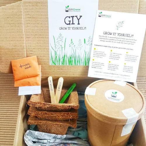 Buy Grow It Yourself Kit - Set of 2/3 | Shop Verified Sustainable Pots & Planters on Brown Living™