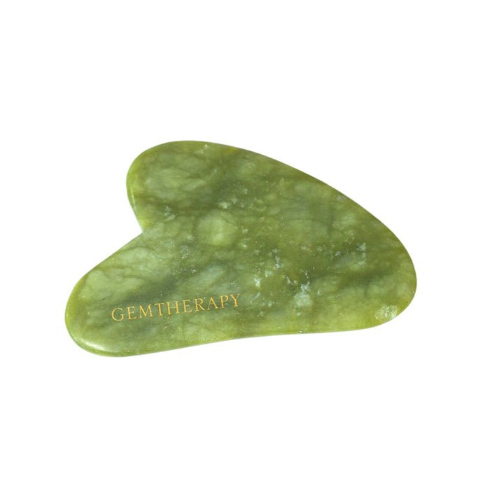 Buy Gua Sha- Jade | Shop Verified Sustainable Massager on Brown Living™