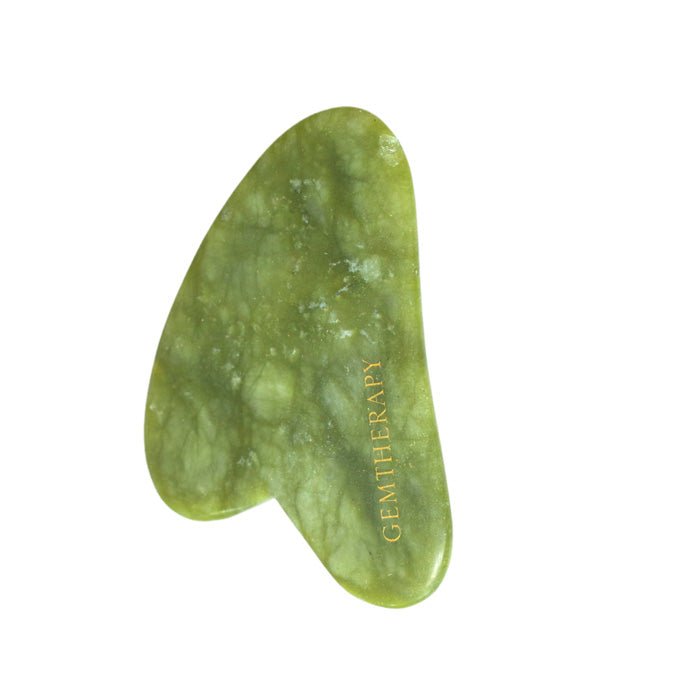 Buy Gua Sha- Jade | Shop Verified Sustainable Massager on Brown Living™