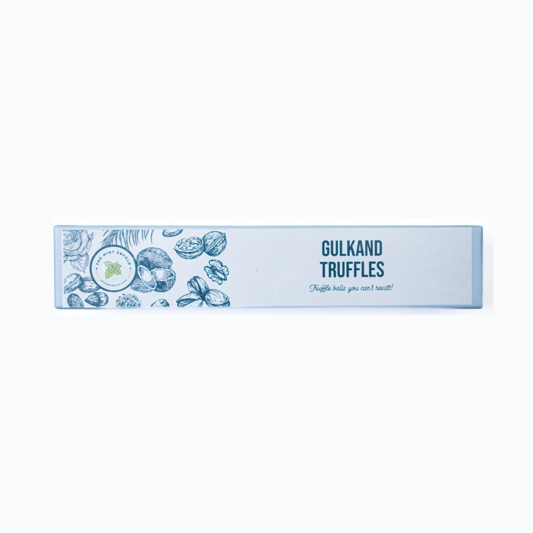 Gulkand Energy Truffles - Box of 6 | Verified Sustainable by Brown Living™